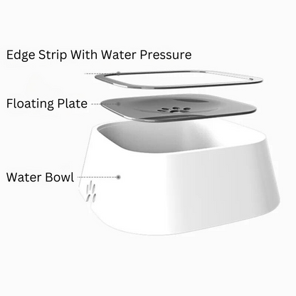 SplashSaver™ - Non-Spill Pet Water Bowl